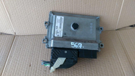 Module si calculatoare - Calculator motor pentru Opel Corsa F, motorizare 1.2 benzina, cod 9846386780   ,   9815037580