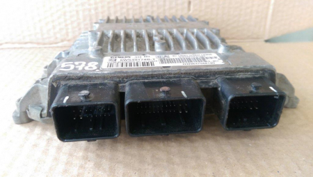 Calculator motor ECU Peugeot 1007, Citroen C2, an 2004-2009, motor 1.4hdi, cod 9647568180 , 9655939280 [2]