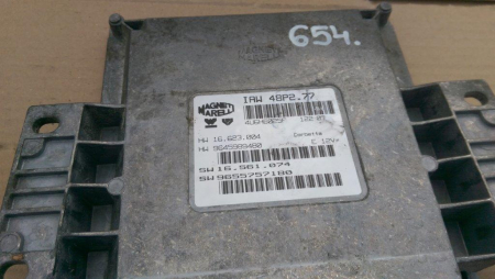 Calculator motor pentru Peugeot 206 , motorizare 1.1 benzina, cod 9645989480   ,   9655757180 [1]
