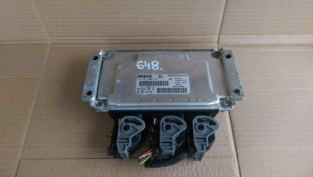 Module si calculatoare - Calculator motor pentru Peugeot 206 , motorizare 1.6 benzina, cod 9650347980   ,   0261207477