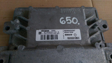 Calculator motor pentru Renault Clio 3, motorizare 1.2 benzina, cod 8200522357   ,   8200510536 [1]