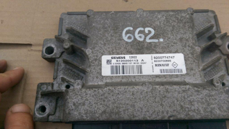 Calculator motor Renault Twingo 2, 1.2 benzina, 8200774747, 8200700695, an 2007-2014 [1]