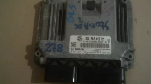 Electrica si electronica auto - Calculator motor pentru Skoda Octavia 2, motorizare 1.9 Diesel, cod 03G906021RH , 0281014136