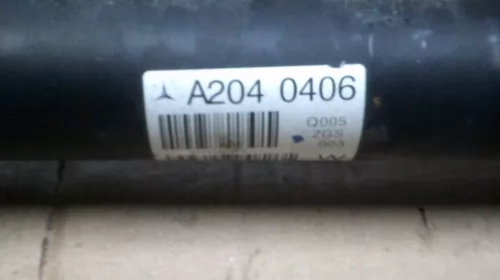 Cardan pentru Mercedes C-class W204, motorizare 2.2 Diesel, cod A2040406 [1]