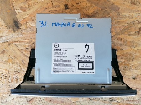CD Player Mazda 6 GJ an 2012-2016, cod GML8-669G0 , MD4294T46 [1]