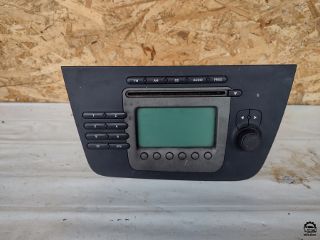 Car audio - CD Player Seat Toledo 5P an 2004 - 2009, cod 5P1035152