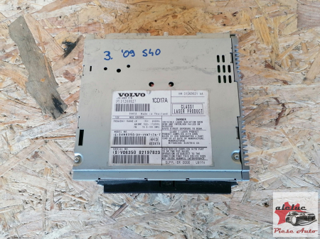 Car audio - CD Player Volvo S40 II an 2004-2012, cod 31260527 , 31260531AA