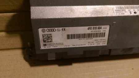 Display navigatie bord Audi A6 4F C6, 4F0919604, an 2004-2010 [2]