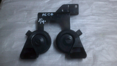 Car audio - Claxon pentru Audi A6 C6, cod 4F0951223A   ,   4F0951221A