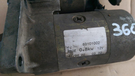 Electromotor pentru Fiat Seicento , motorizare 1.2 benzina, cod 63101002 [1]