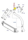 Furtun intercooler Ford Focus 2 an 2004-2011, cod 6M516C646GC [1]