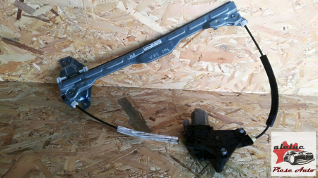 Macara geam - Macara geam + motoras dreapta fata Peugeot 301 an 2012-prezent, cod 9674412380