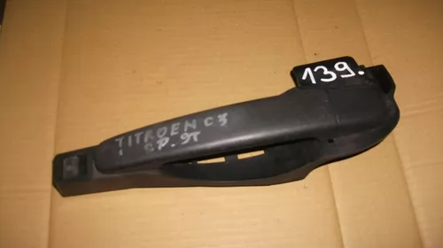 Bandouri si ornamente exterioare - Maner usa Spate Stanga pentru Citroen C3 I, cod 9650444480