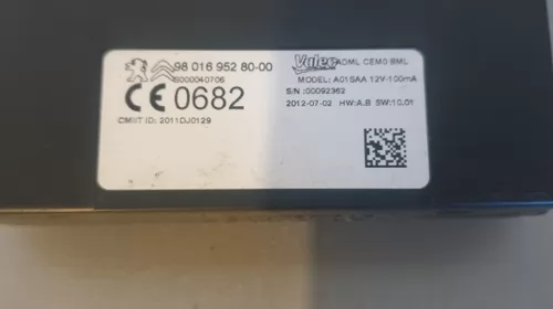 Module si calculatoare - Modul electronic Peugeot 508 I an 2010-2018, cod 9801695280