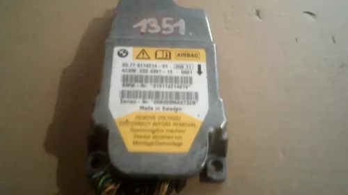 Electrica si electronica auto - Modul airbag BMW Seria 5 E60, E61, 6577-9114214, an 2004-2010