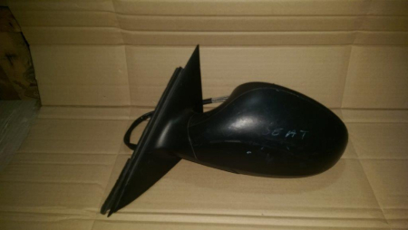 Elemente de caroserie - Oglinda manuala stanga Seat Ibiza 6L, Cordoba, E9014142, an 2002-2008