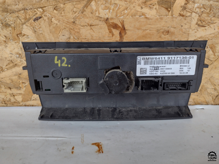 Panou comanda AC BMW Seria 3 E90 an 2005 - 2012, cod 64119117136 [1]