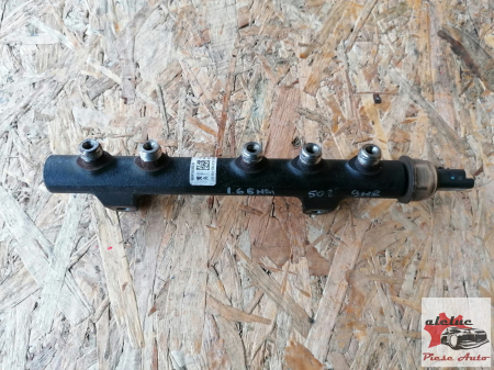 Injectie - Rampa injectie Citroen C4 II 1.6 diesel an 2010-2020, cod 9685297580 , 9670076780