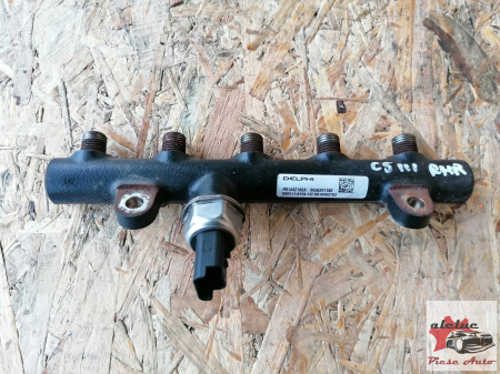 Injectie - Rampa injectie Citroen C5 III 2.0 diesel an 2008-2017, cod 9655391180