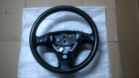 Volan - Volan piele 3 spite cu comenzi Mazda 6 GG, GS120-00720, an 2002-2007
