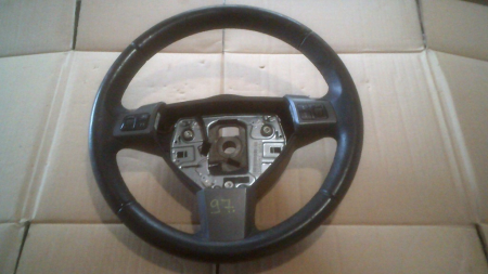 Volan - Volan piele cu comenzi 3 spite  Opel Vectra C, an de fabricatie 2002 - 2010 cod 13208853