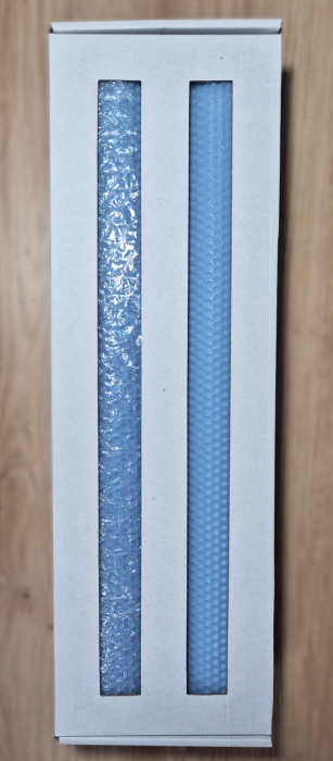 Lumanare din Fagure Decor/Evenimente Albastru Deschis [3]