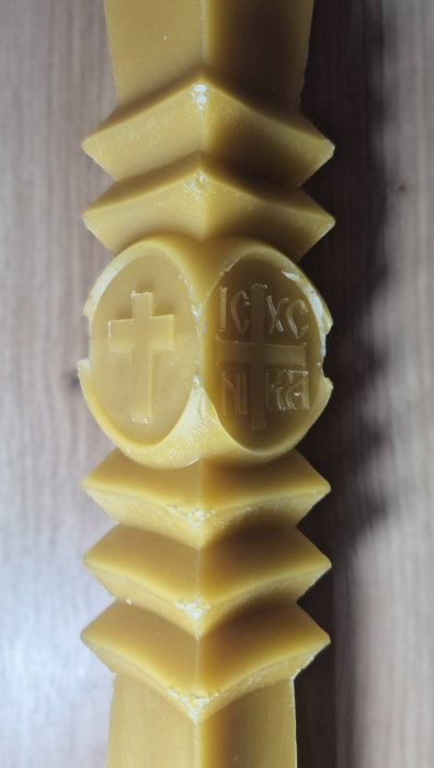 Lumanare cu Motiv Religios pentru Inviere [2]