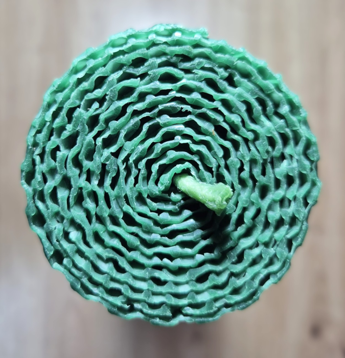 Lumanare din Fagure Decor/Evenimente Verde Smarald [2]