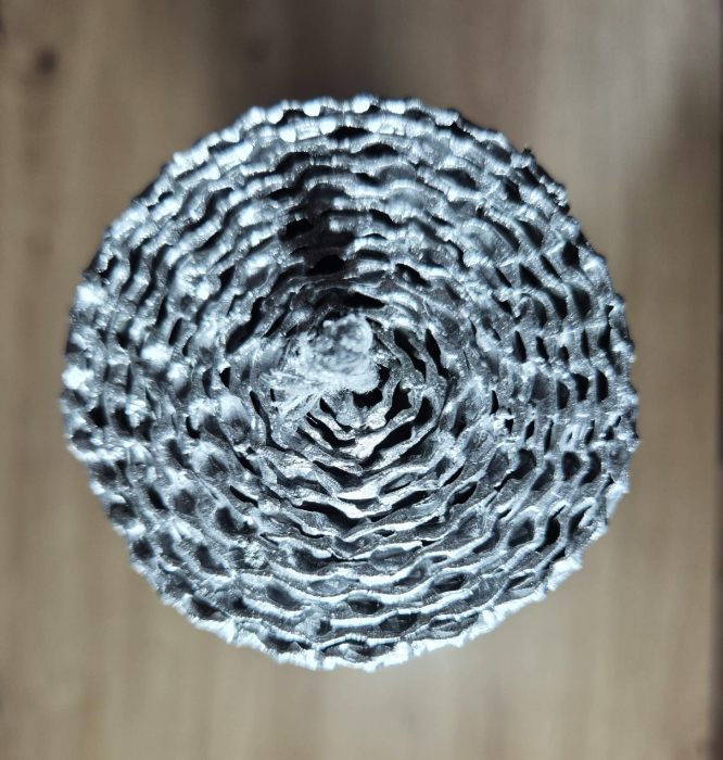 Lumanare din Fagure Decor/Evenimente Argintiu [3]