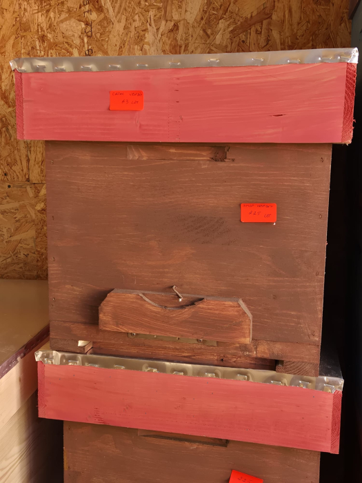 Stupi Vopsiti din Lemn [2]