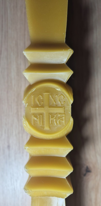 Lumanare cu Motiv Religios pentru Inviere [3]