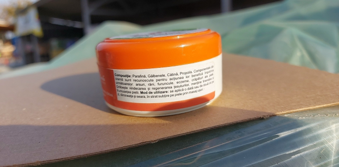 Crema tip balsam 3 Plante Galbenele, Catina, Propolis [3]