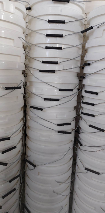 Galeata de 18L din splastic, cu capac [3]