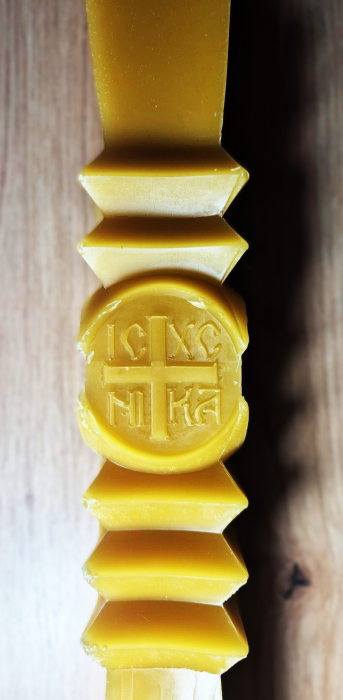 Lumanare cu Motiv Religios pentru Inviere [3]