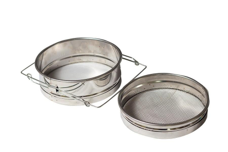 Lucru cu Mierea - Sita pentru miere dubla de inox