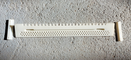 Gratie urdinis alba de plastic antisoareci model 2 [1]