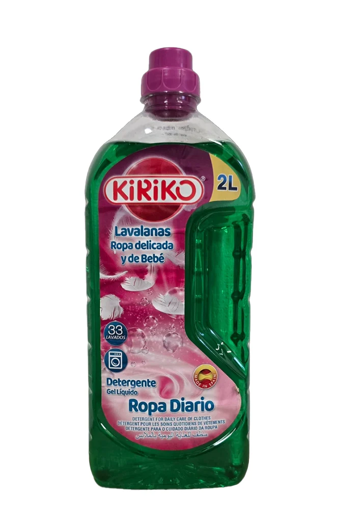 Nou: Produse de Curatenie - Detergent gel rufe delicate si copii 2 L