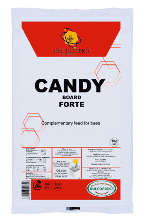 Turta si Hrana Solida pentru Albine - Turta Energetică Forte