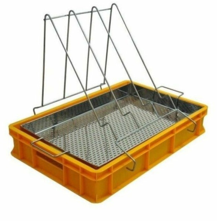 Banc/Tavi de Descapacit - Tava de descapacit plastic, inaltime 100mm, filtru INOX