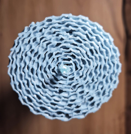 Lumanare din Fagure Decor/Evenimente Albastru [1]