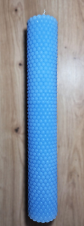 Lumanare Decor/Evenimente Albastru Bule v2 [1]