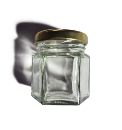 Lucru cu Mierea - Borcan Hexagonal 50ml