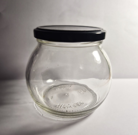 Lucru cu Mierea - Borcan Rotund 580ml