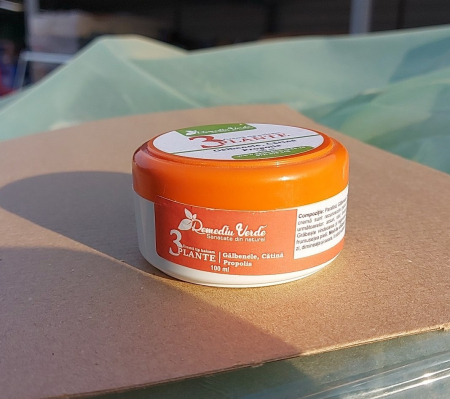 Crema tip balsam 3 Plante Galbenele, Catina, Propolis [1]
