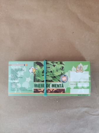 Lucru cu Mierea - Etichete Miere Menta (100 buc)