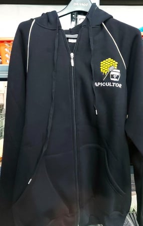 Echipamente de Protectie - Hanorac negru model apicultor