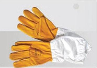 Echipamente de Protectie - Manusi Apicole din Piele- Galbene
