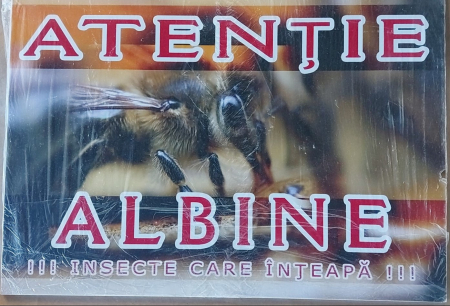 Semne atentionare - Semn atentionare albine/miere