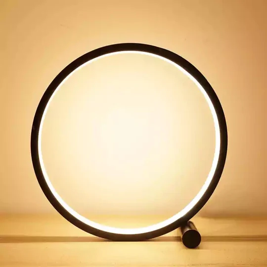 Lampa de veghe circulara pentru birou, incarcare USB [2]