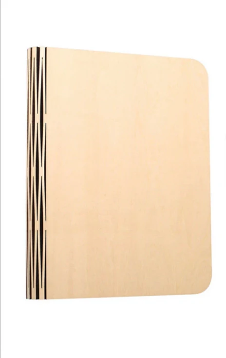 Lampa tip carte - coperti din lemn [6]